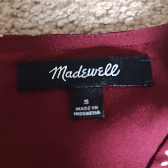 Madewell Button-Back Dress in Antique Flora S - Picture 12 of 13